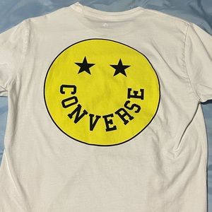 White Men’s Converse Smile Shirt